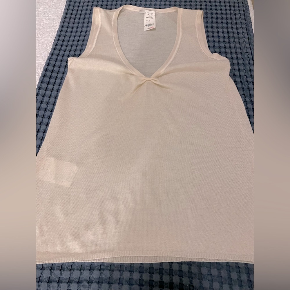NWT Prada sz 42 (8) wool and silk sleeveless sweater
